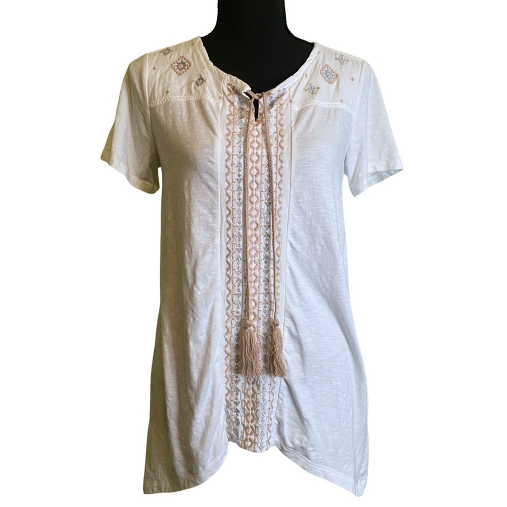 Magnolia Grace Boho Shirt with Tassel